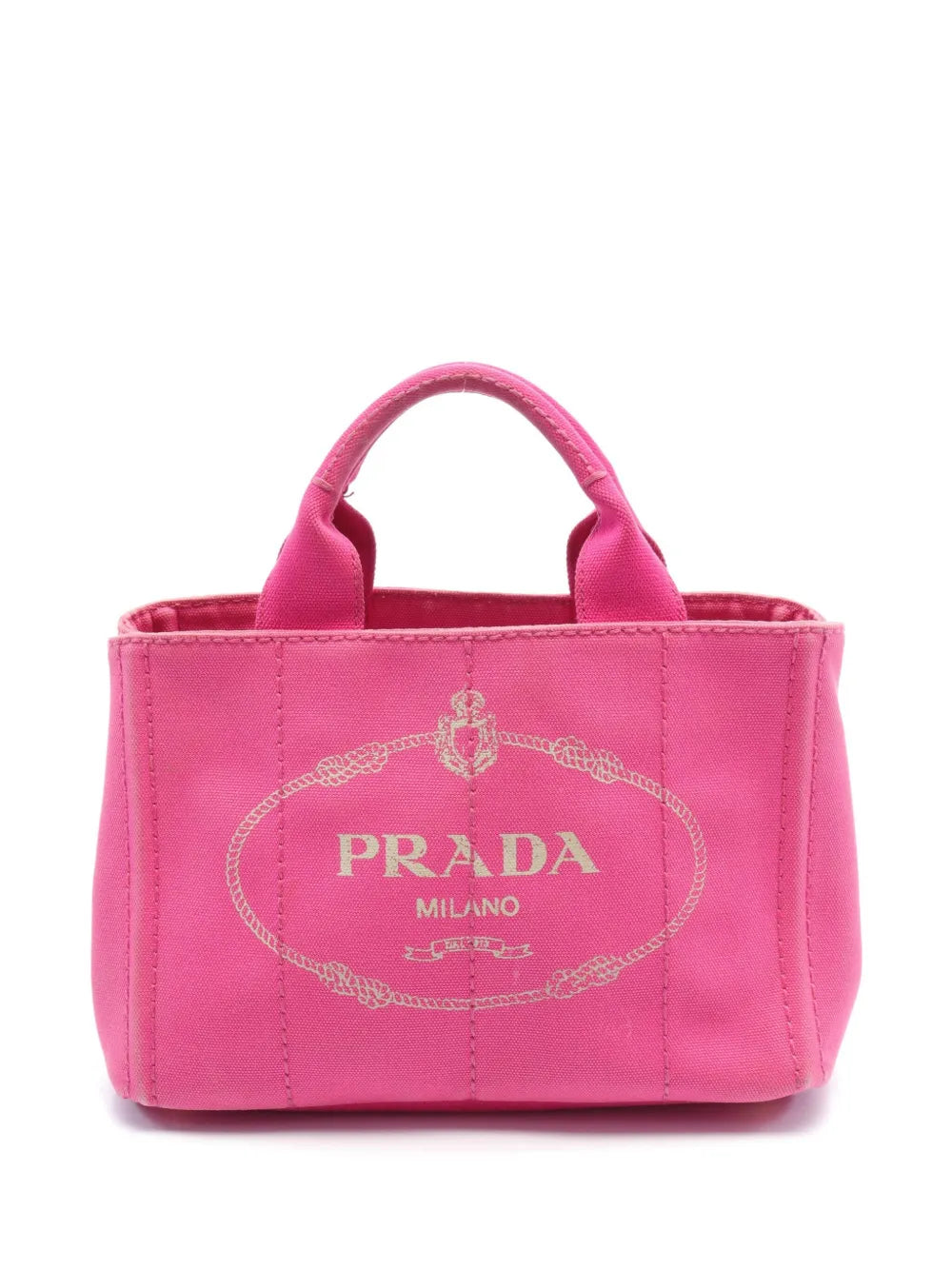 PRADA - Canapa tote bag