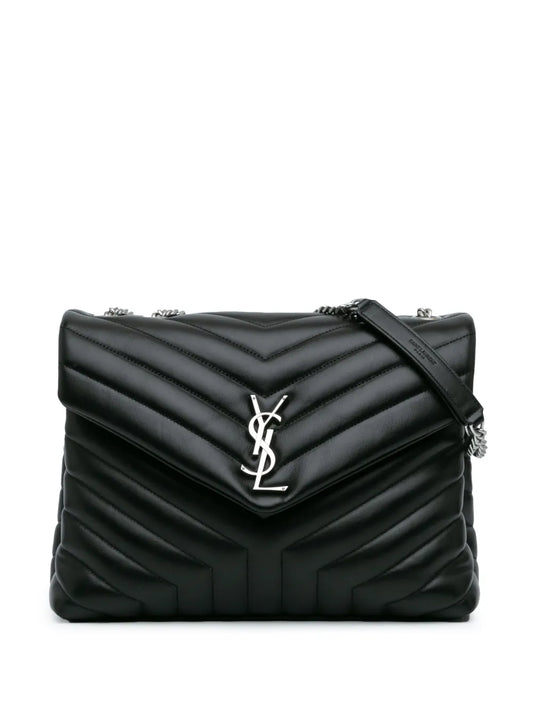 SAINT LAURENT - Medium Matelasse Leather LouLou shoulder bag